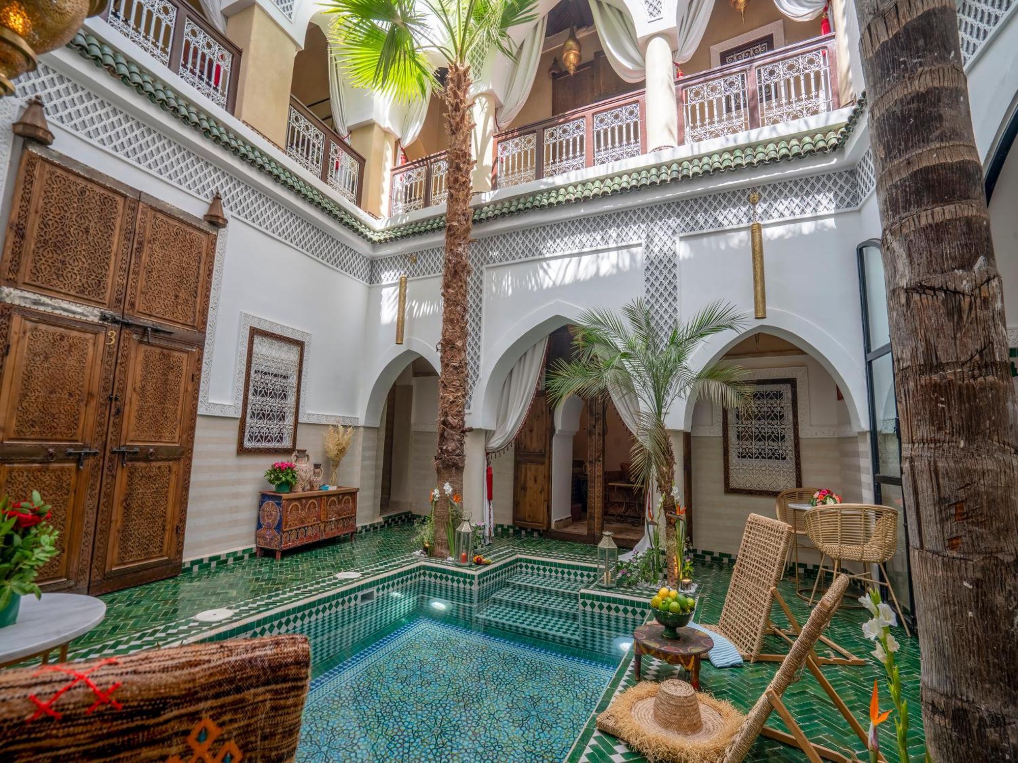 Riad Yalla Habibi マラケシュ エクステリア 写真
