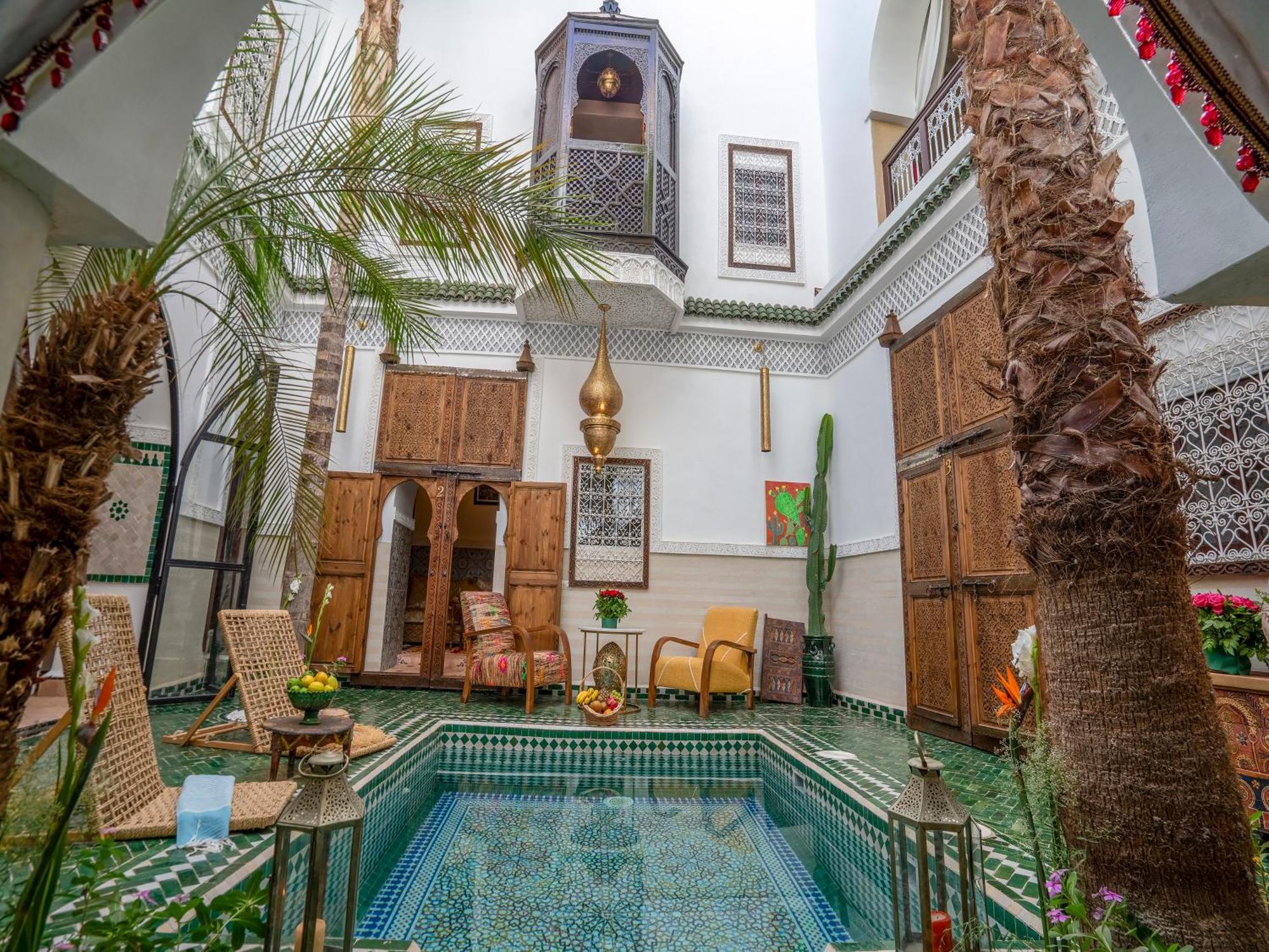 Riad Yalla Habibi マラケシュ エクステリア 写真