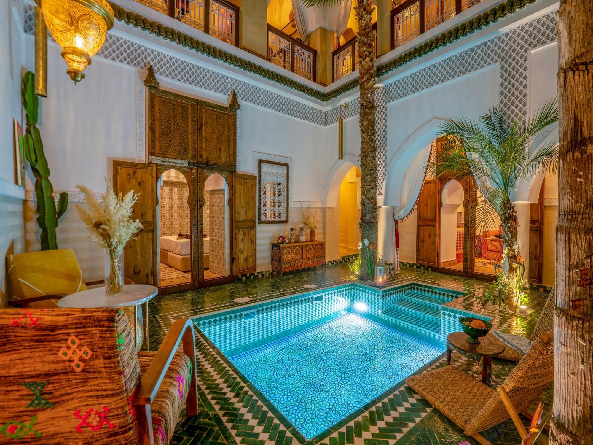 Riad Yalla Habibi マラケシュ エクステリア 写真