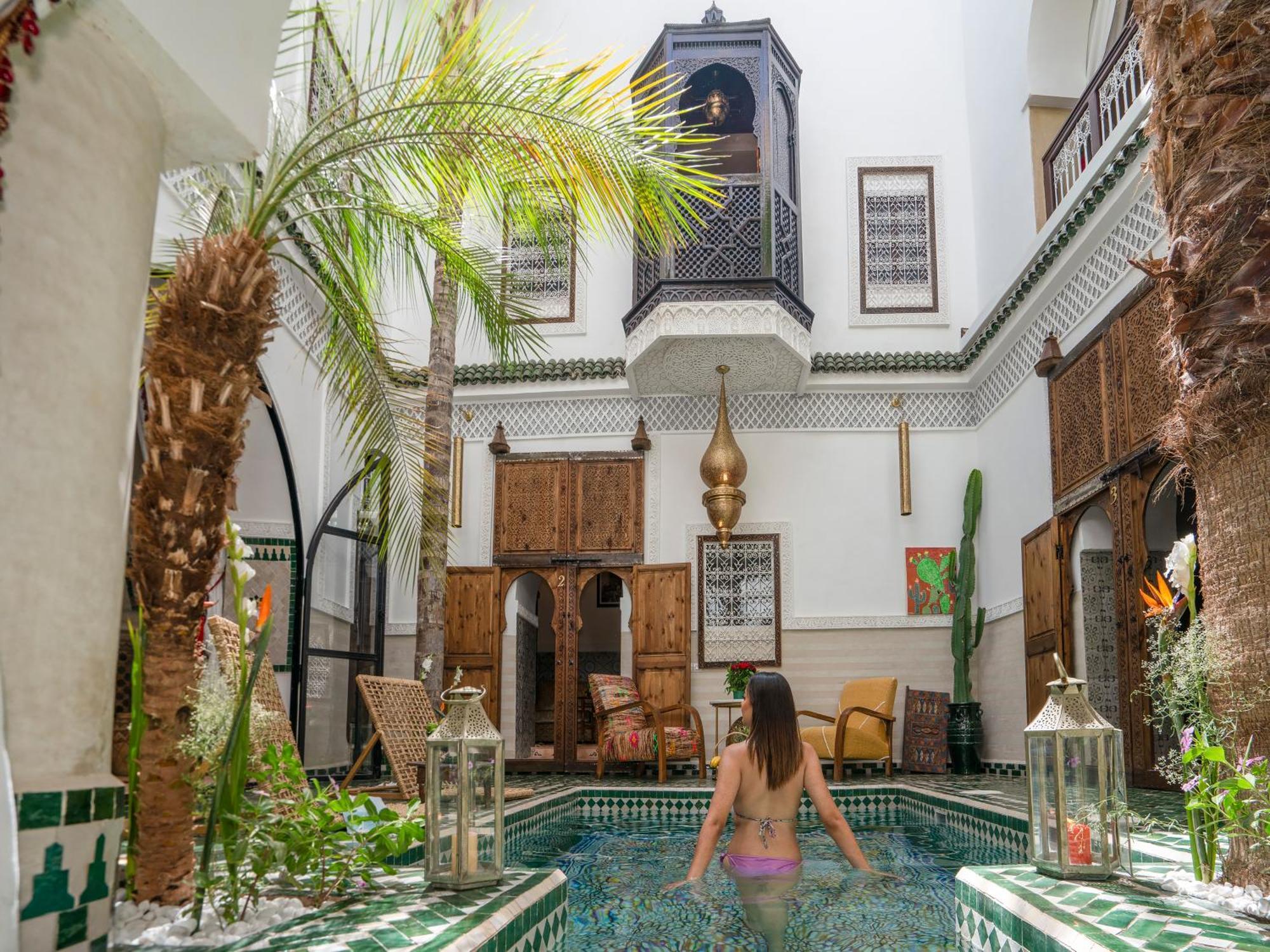 Riad Yalla Habibi マラケシュ エクステリア 写真