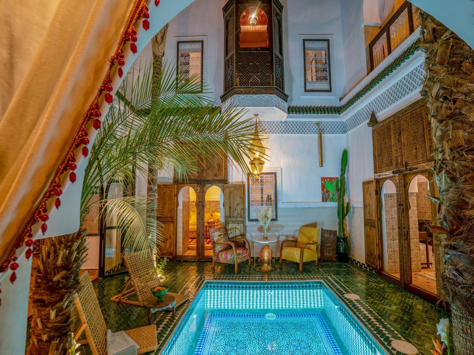 Riad Yalla Habibi マラケシュ エクステリア 写真